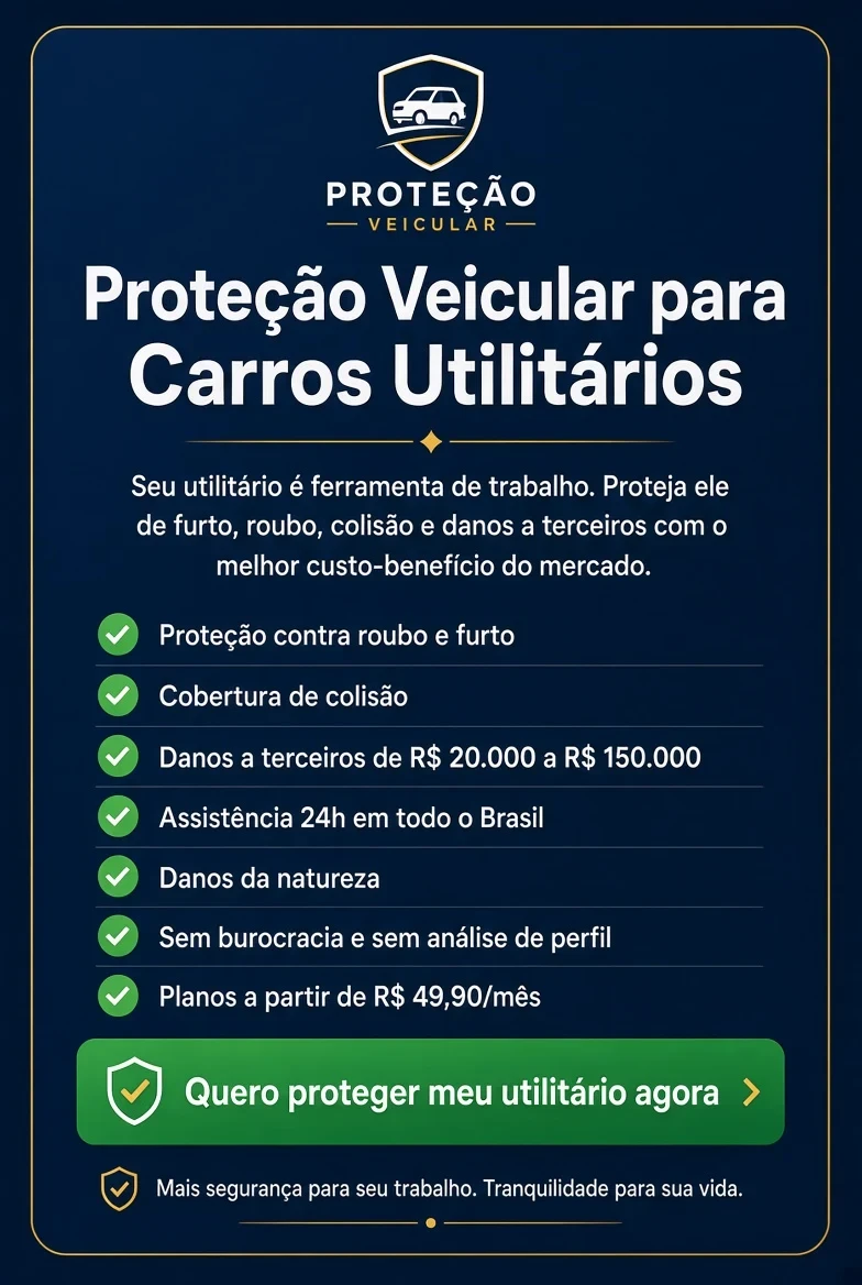 Proteção Veicular para Carros Utilitários